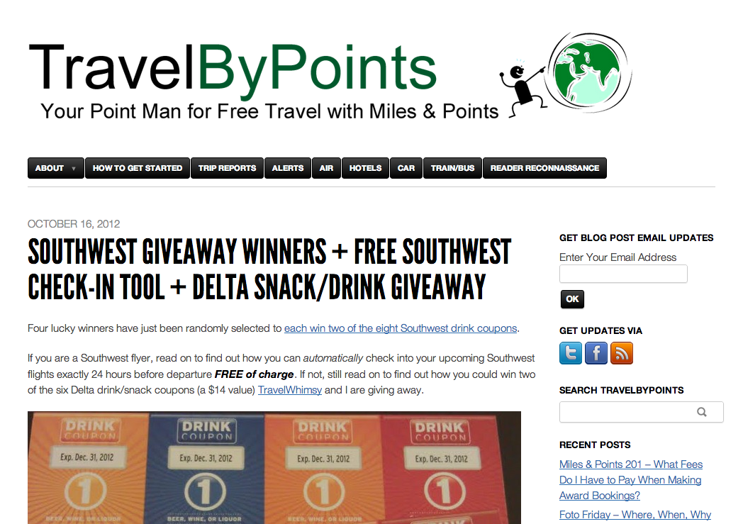 Featured In Travel By Points